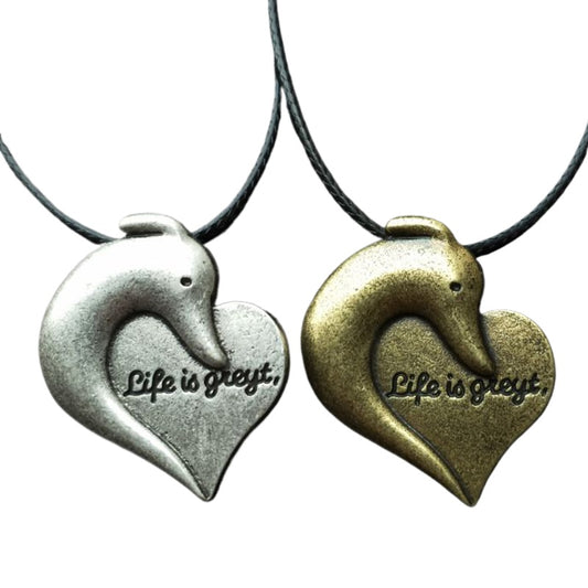 Exclusive Men's Love Dog Necklace - Greyt Pendant for Valentine's Day