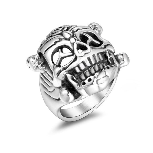 Dominant Dance Lion Ring in Ethnic Style for Men - Wholesale Stainless Steel Jewelry