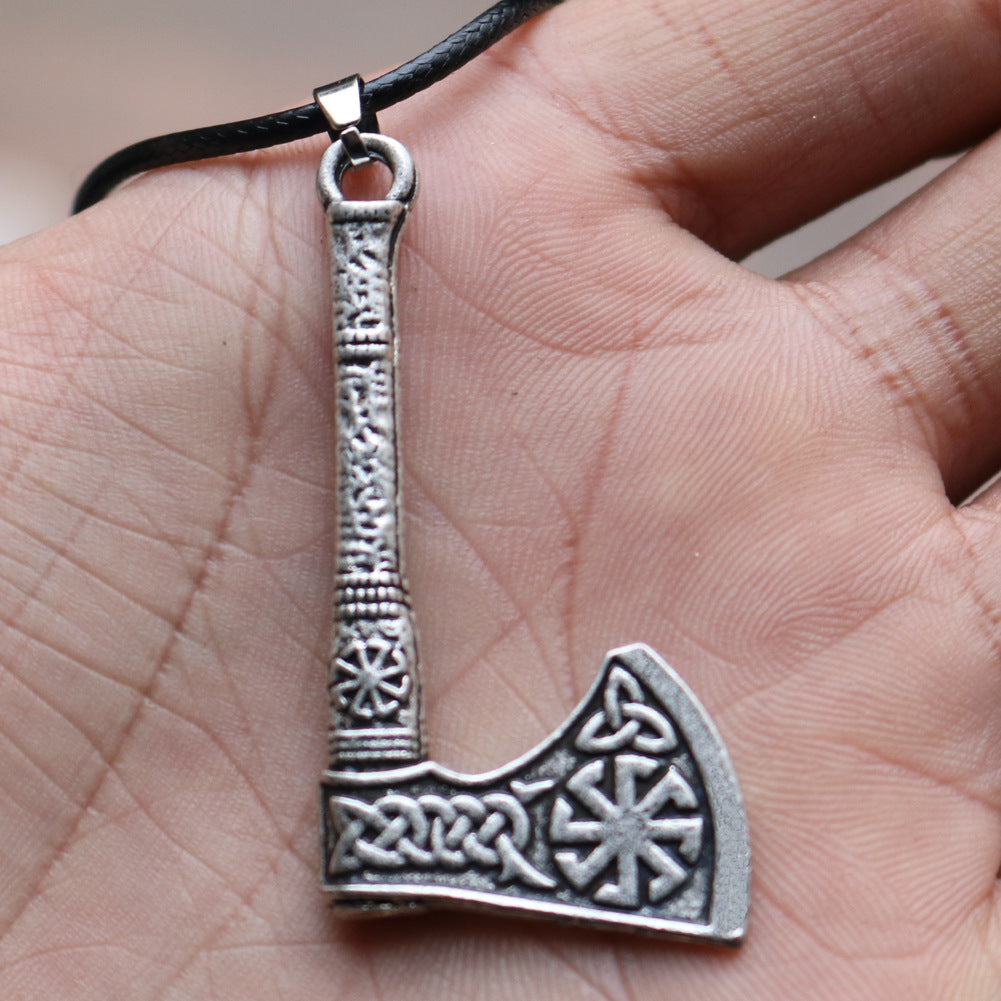 Viking Rune Talisman Necklace - Norse Legacy Collection