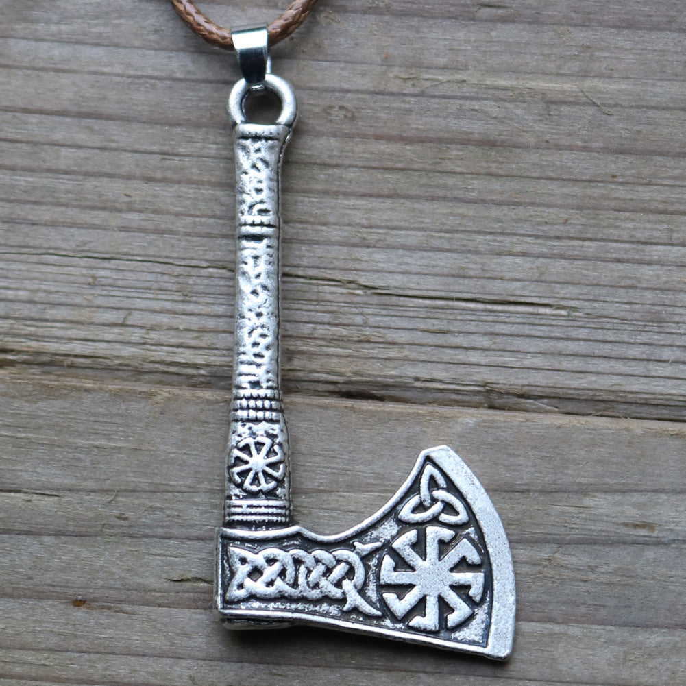 Viking Rune Talisman Necklace - Norse Legacy Collection