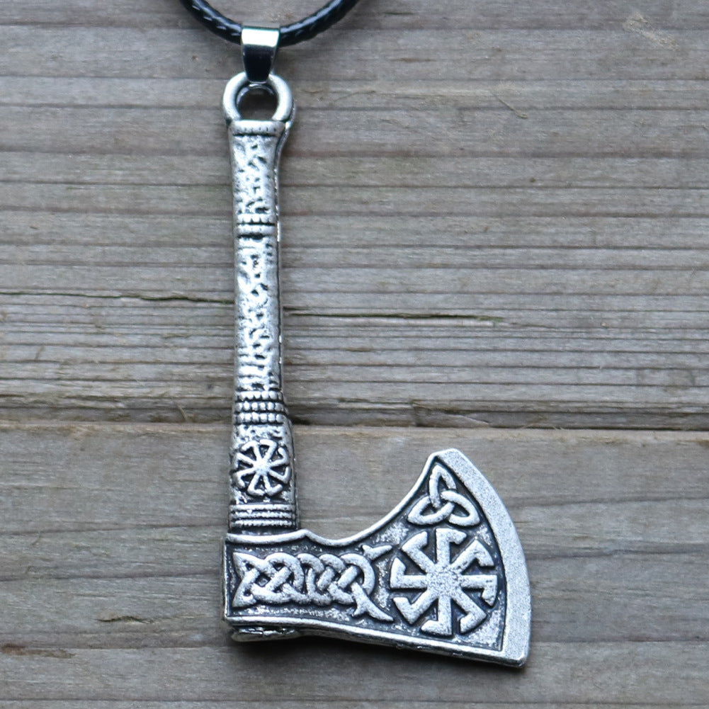 Viking Rune Talisman Necklace - Norse Legacy Collection