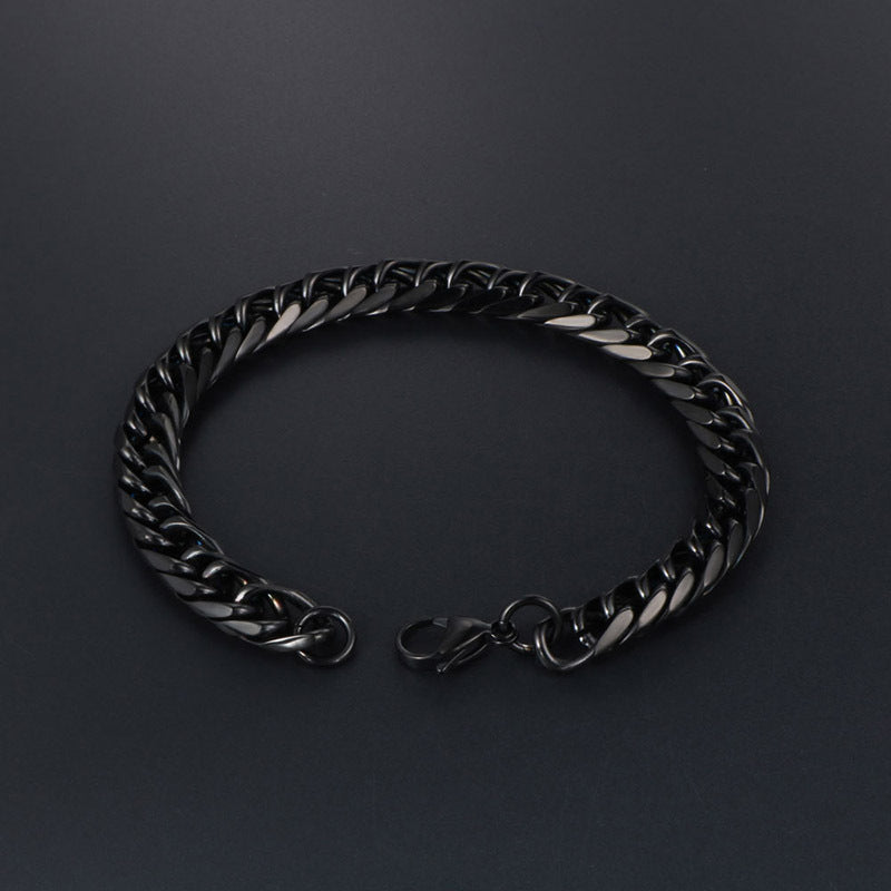 Elegant Titanium Steel Bracelets for All - Unisex Fashion Collection