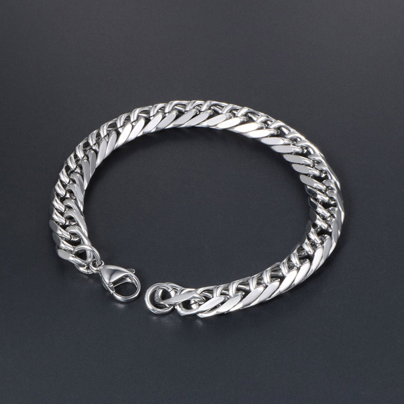 Elegant Titanium Steel Bracelets for All - Unisex Fashion Collection