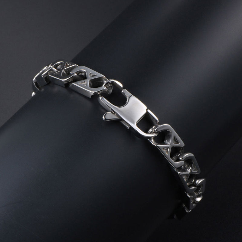 Personalized Titanium Steel Mesh Bracelet for Men and Women - Stylish Jewelry Accessory