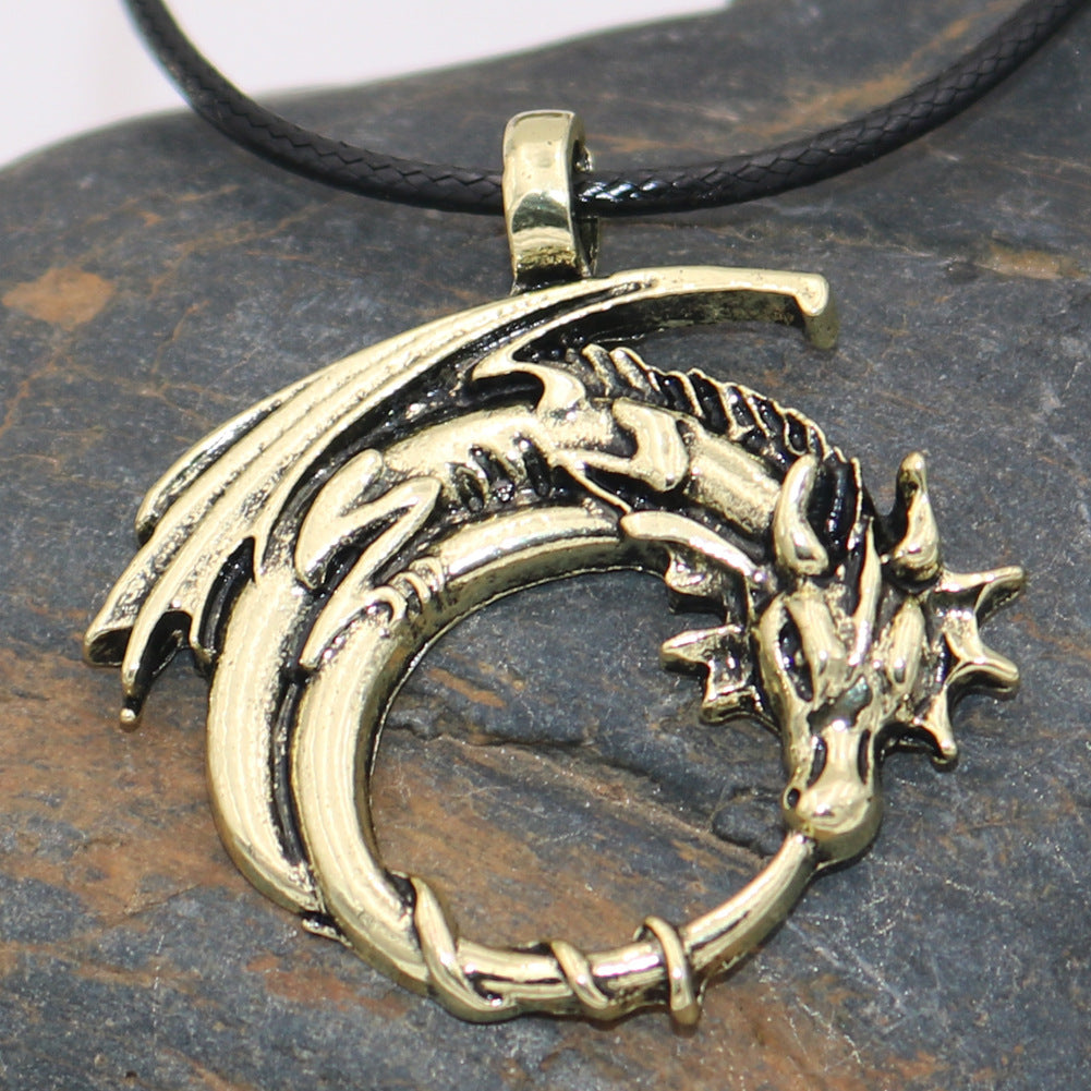 Best-Selling Viking Animal Necklace with Nordic Mythological Talisman Pendant