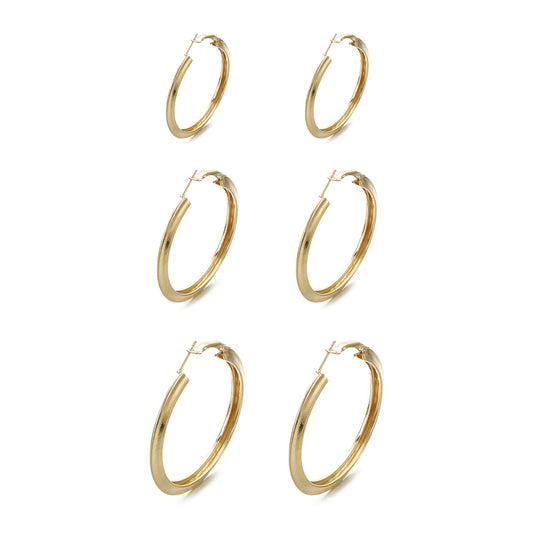 Planderful Collection Vienna Verve Metal Earrings Set