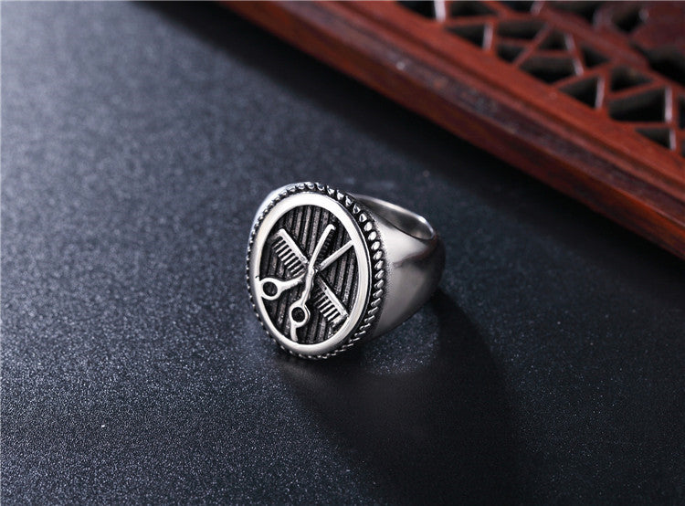 Men's Titanium Steel Rings - Everyday Genie Collection