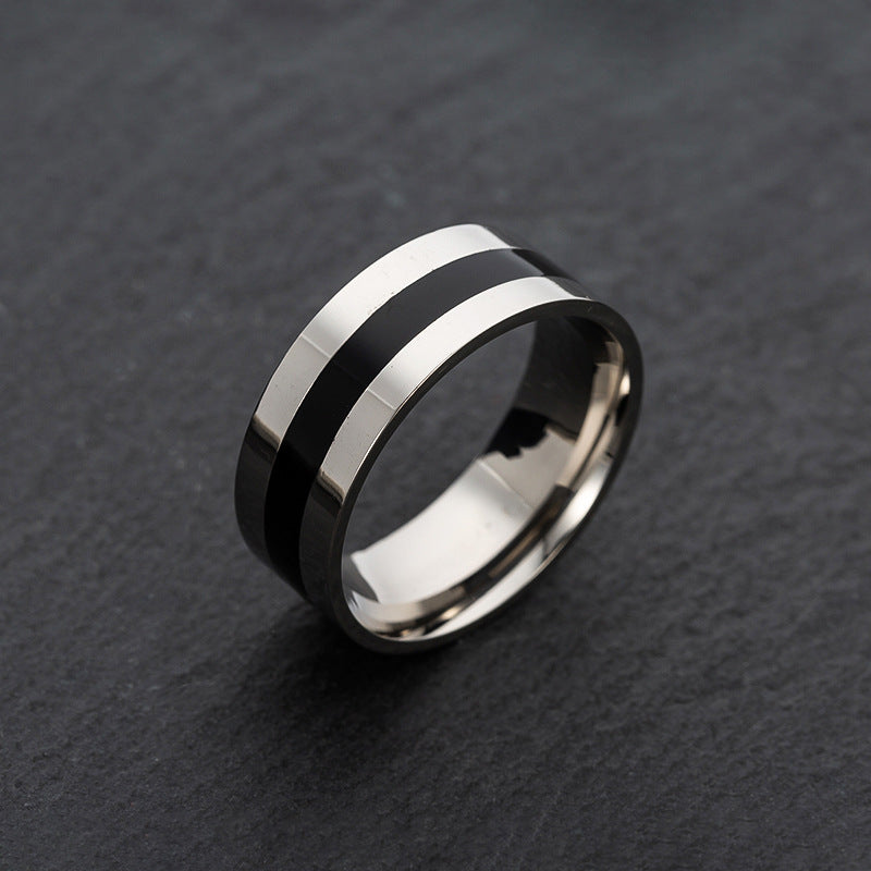 Stylish Stainless Steel Men's Rings - Handcrafted Wholesale Jewelry for Men