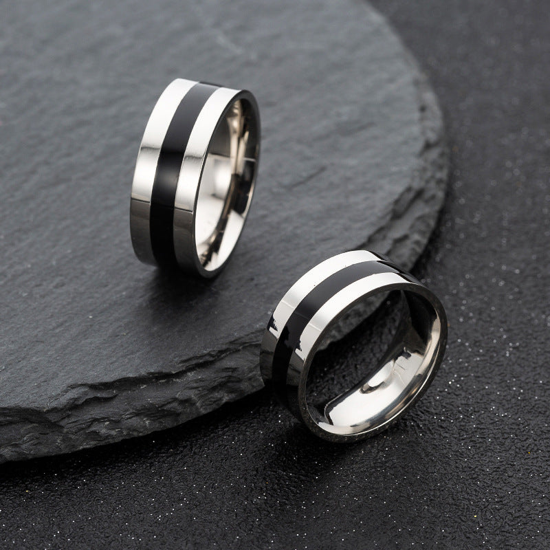 Stylish Stainless Steel Men's Rings - Handcrafted Wholesale Jewelry for Men