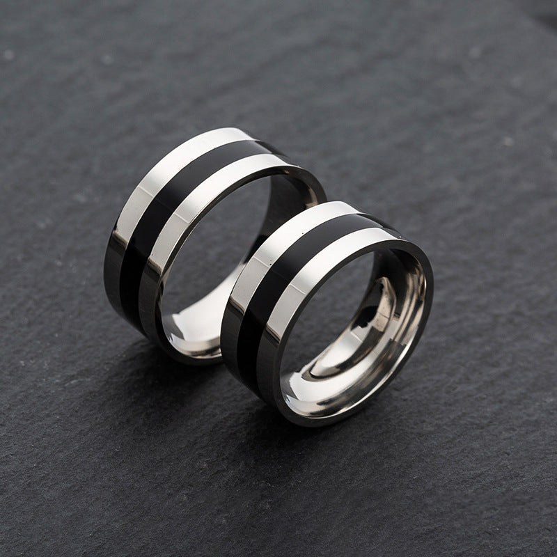 Stylish Stainless Steel Men's Rings - Handcrafted Wholesale Jewelry for Men