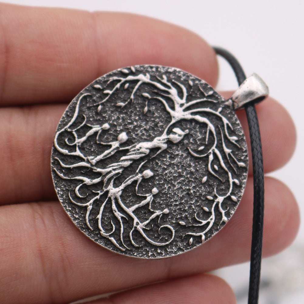 Viking Life Tree Alloy Pendant Necklace - Norse Legacy Collection