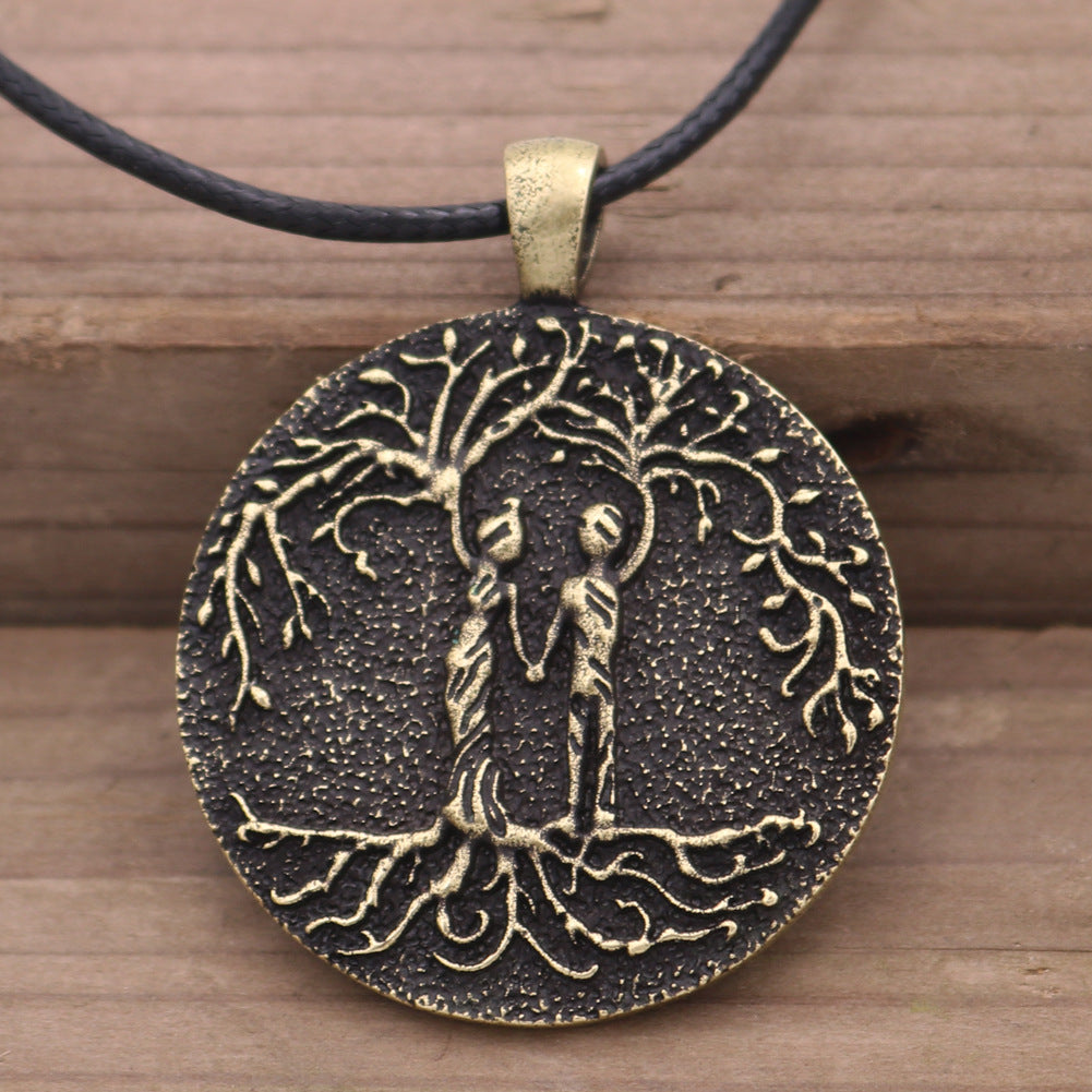 Viking Pirate Tree of Life Pendant Necklace - Norse Legacy Collection