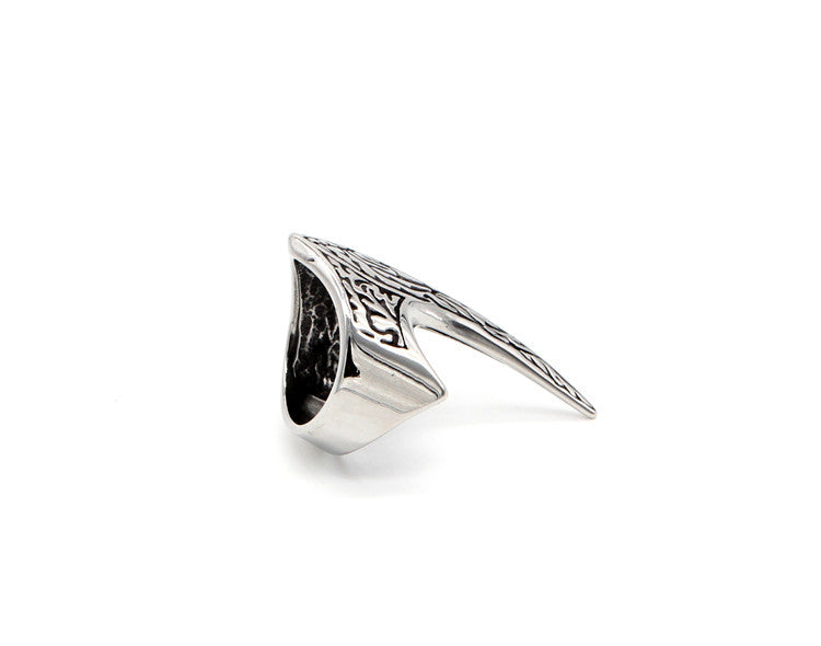 Men's Titanium Steel Eagle Claw Ring - Everyday Genie Collection