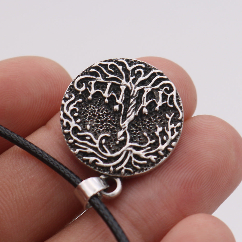 Viking Pirate Tree of Life Necklace - European & American Jewelry for Men