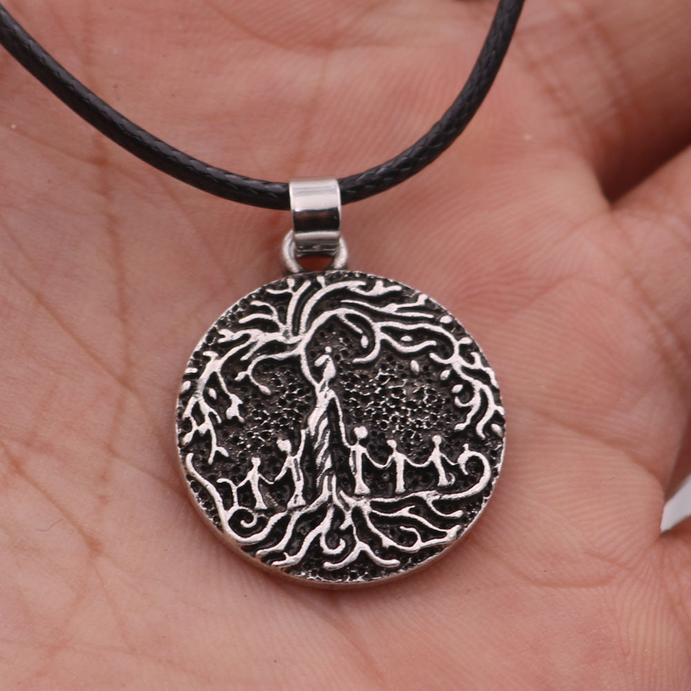 Viking Pirate Tree of Life Necklace - European & American Jewelry for Men