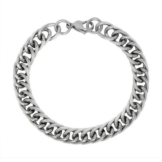 Elegant Titanium Steel Bracelets for All - Unisex Fashion Collection