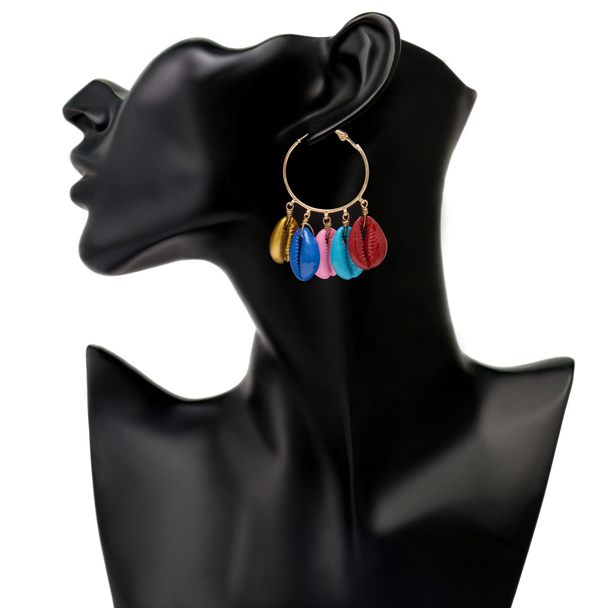 Colorful Shell Earrings from Vienna Verve Collection