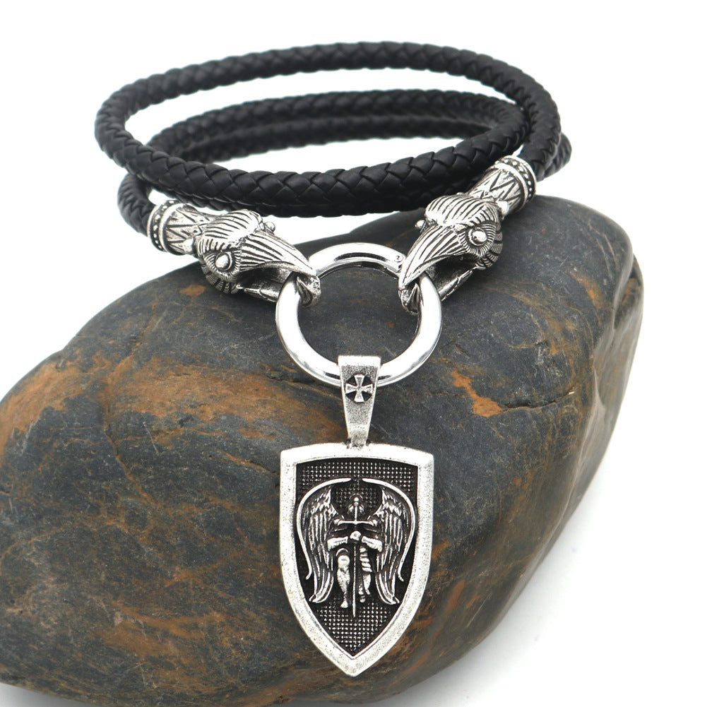 Epic Viking Warrior Necklace - Norse Legacy Collection