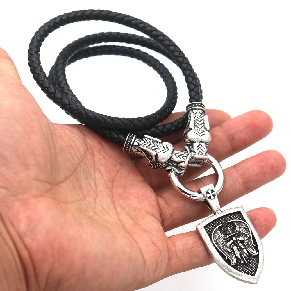 Epic Viking Warrior Necklace - Norse Legacy Collection