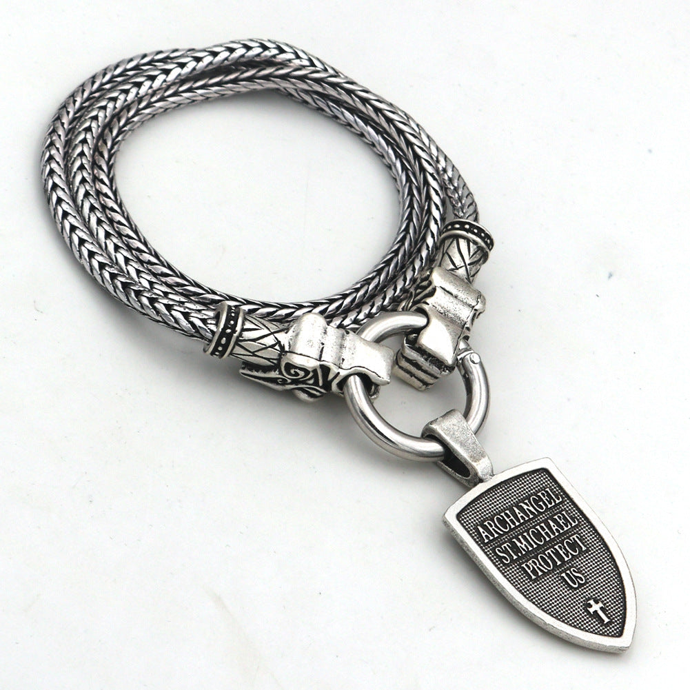 Viking Angel Sword Necklace - Norse Legacy Collection - Men's Fashion Amulet