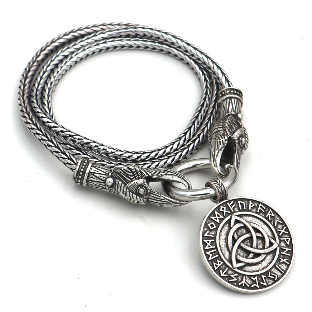 Mythical Viking Knot Necklace - Nordic Mythology Men's Pendant