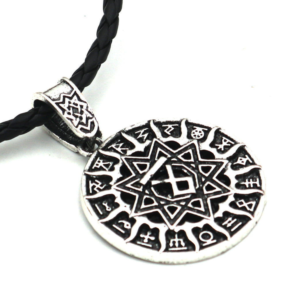 Mythical Odin Pendant Necklace - Nordic Legacy Jewelry for Men