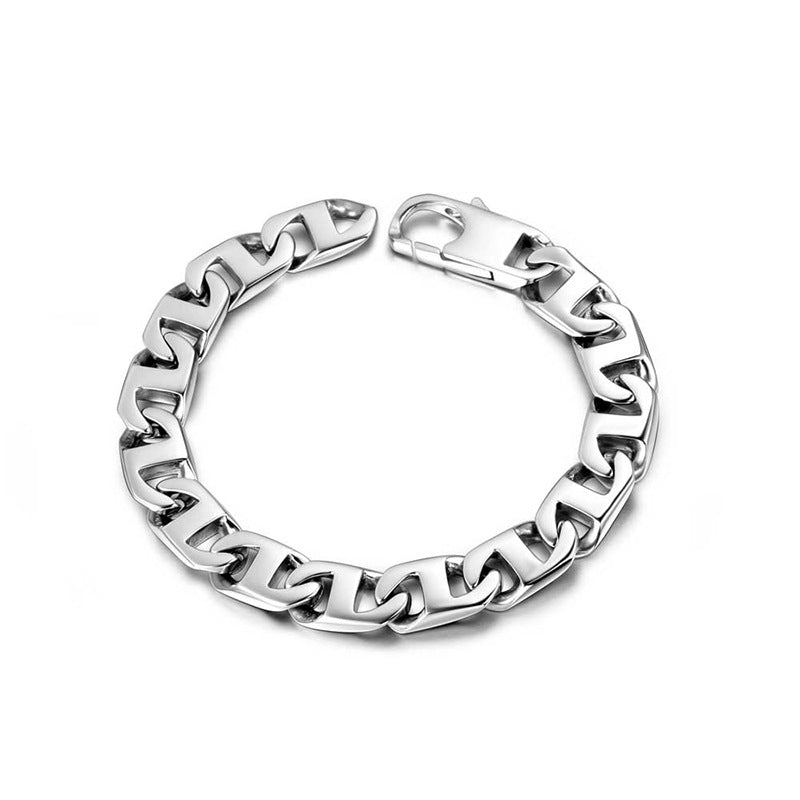 Elegant Titanium Steel Unisex Bracelets - Durable and Stylish Everyday Accessories