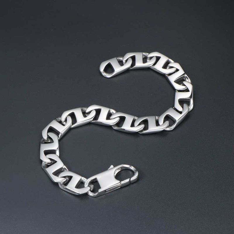 Elegant Titanium Steel Unisex Bracelets - Durable and Stylish Everyday Accessories