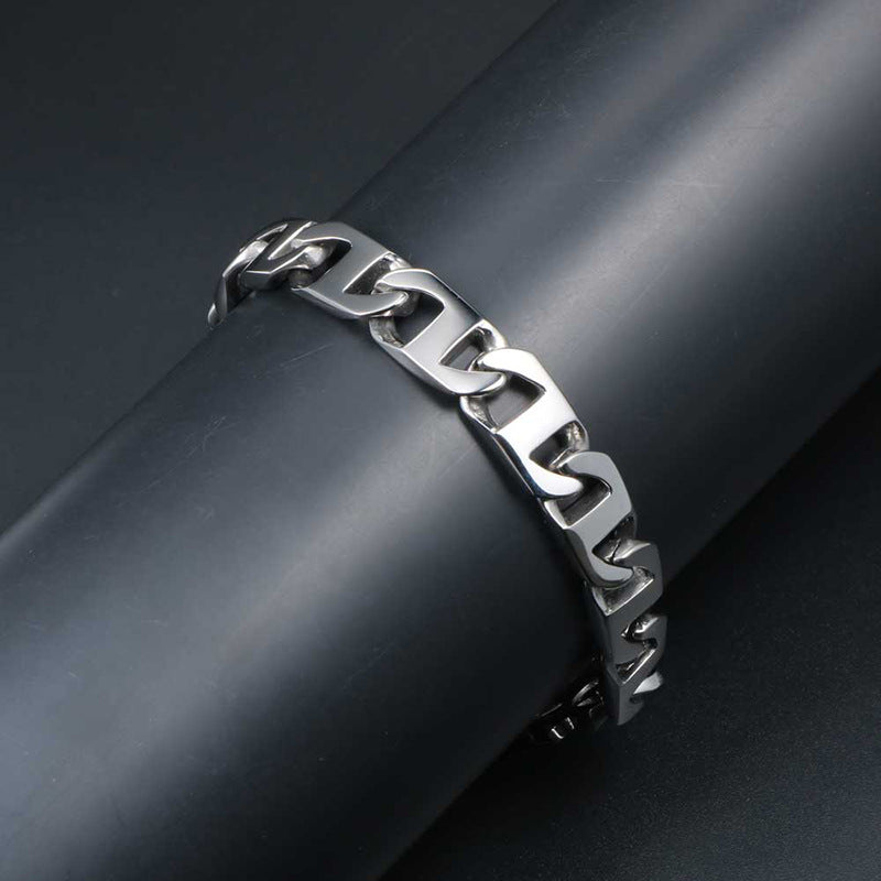 Elegant Titanium Steel Unisex Bracelets - Durable and Stylish Everyday Accessories