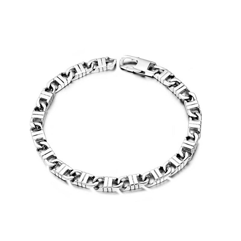 Personalized Titanium Steel Bracelets for Trendy Men and Women