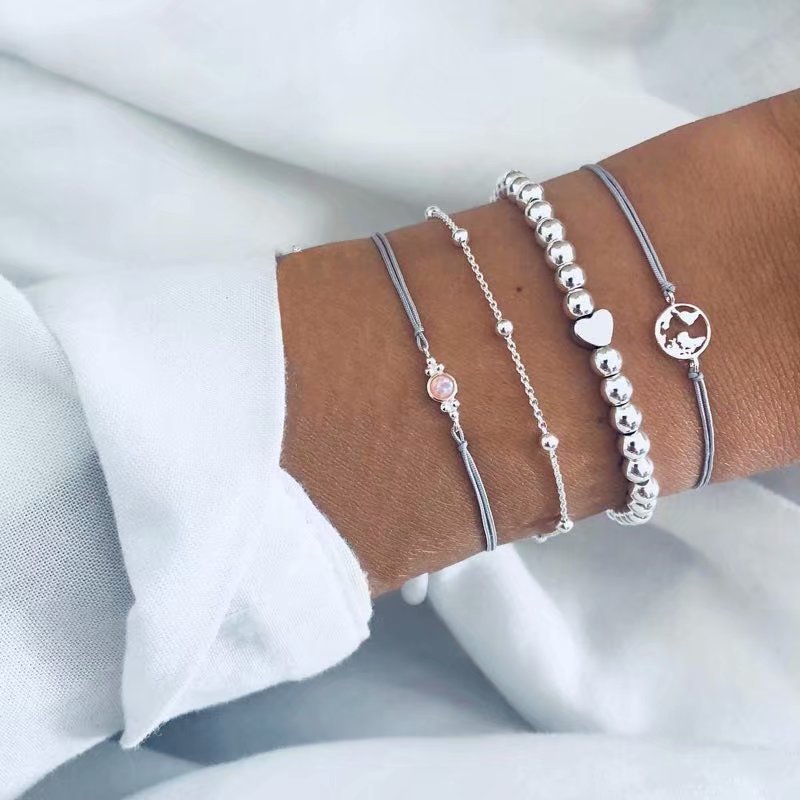 Dreamy Layered Boho Bracelet with Minimalist Style - Vienna Verve Collection