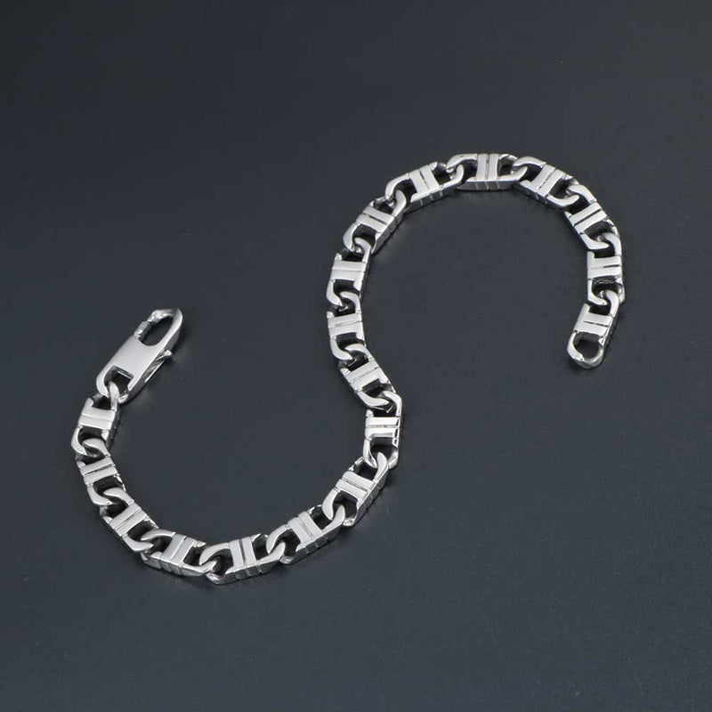 Personalized Titanium Steel Bracelets for Trendy Men and Women