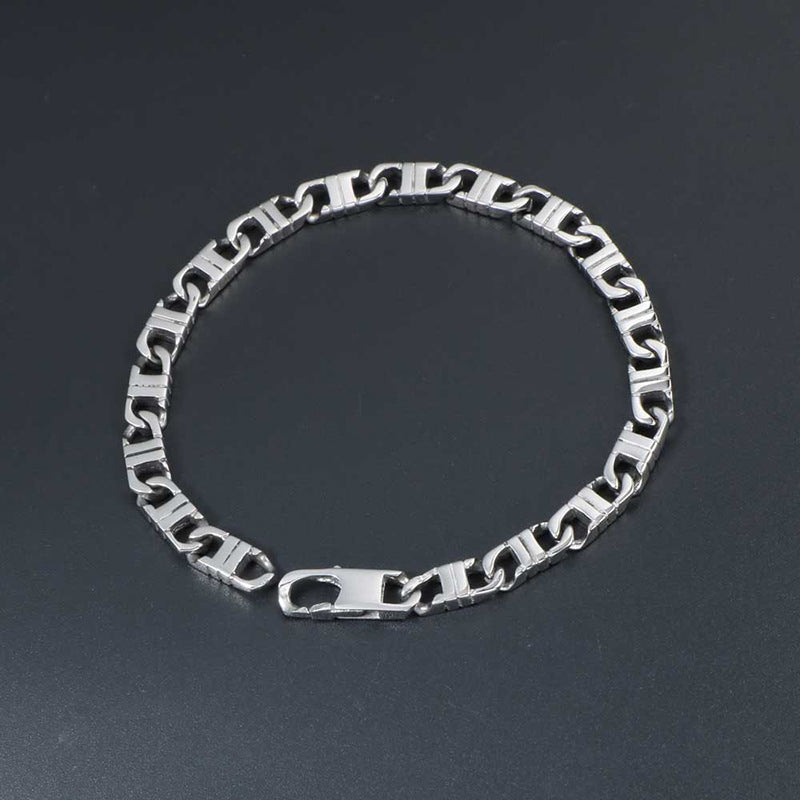 Personalized Titanium Steel Bracelets for Trendy Men and Women