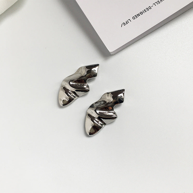 Exaggerated Alloy Earrings from Vienna Verve Collection