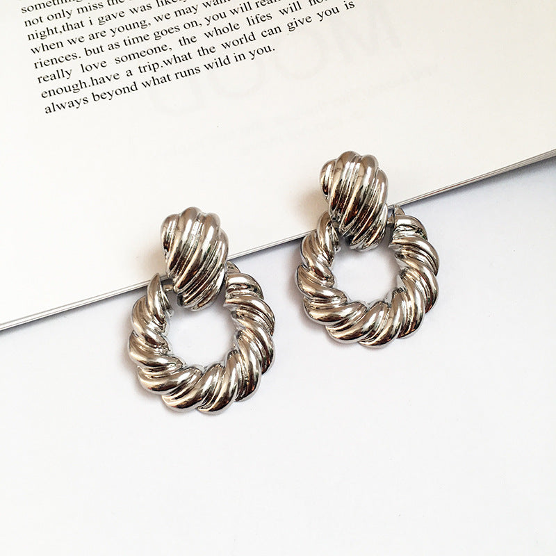 European and American Inspired Alloy Earrings - Vienna Verve Collection