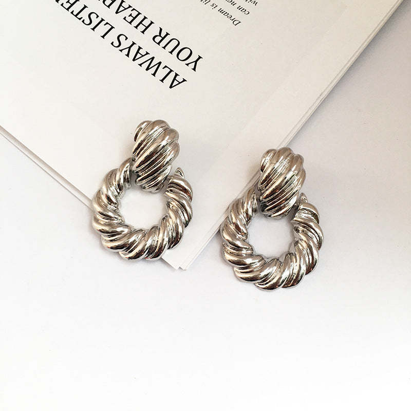 European and American Inspired Alloy Earrings - Vienna Verve Collection