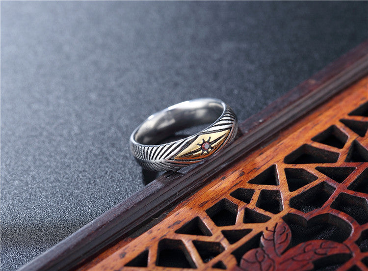 Creative Everyday Genie Titanium Steel Ring