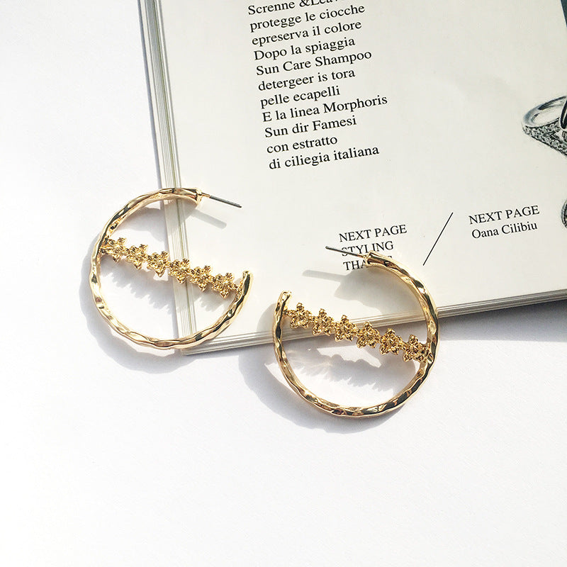 Elegant Vienna Verve Geometric Alloy Earrings