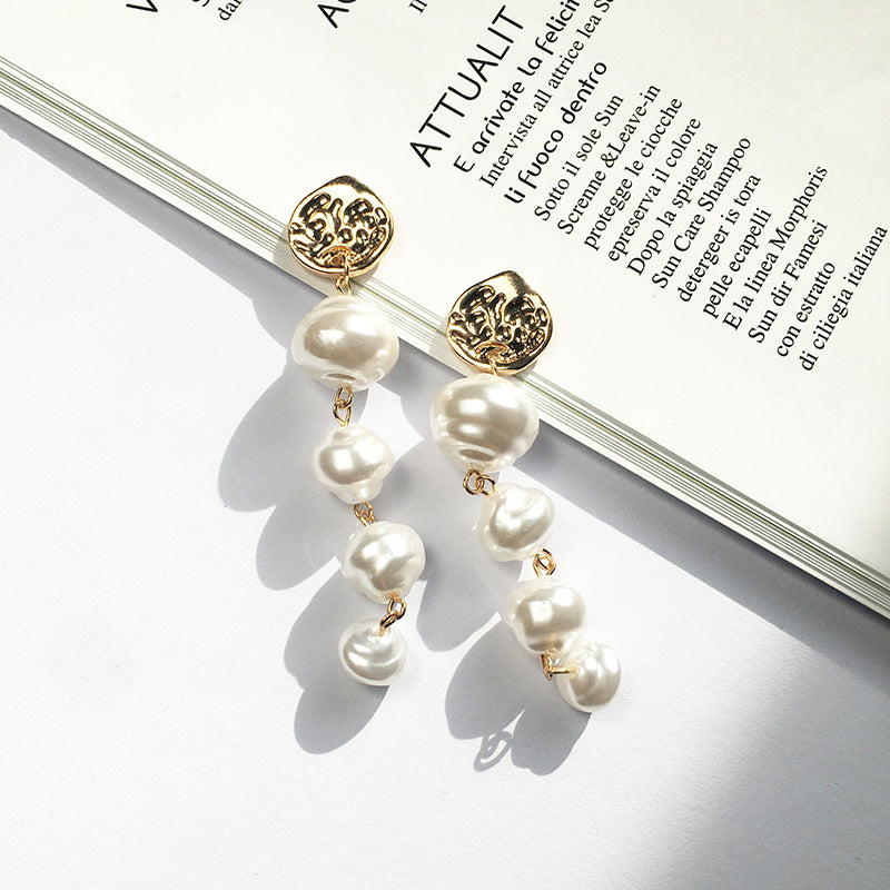 Baroque Pearl Earrings from Vienna Verve Collection