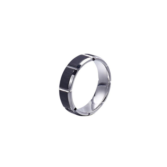 Personalized Titanium Steel Couple Rings - Japan and South Korea Inspired Stainless Steel Jewelry for Men and Women