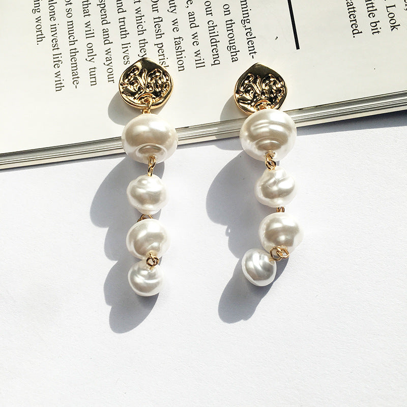 Baroque Pearl Earrings from Vienna Verve Collection