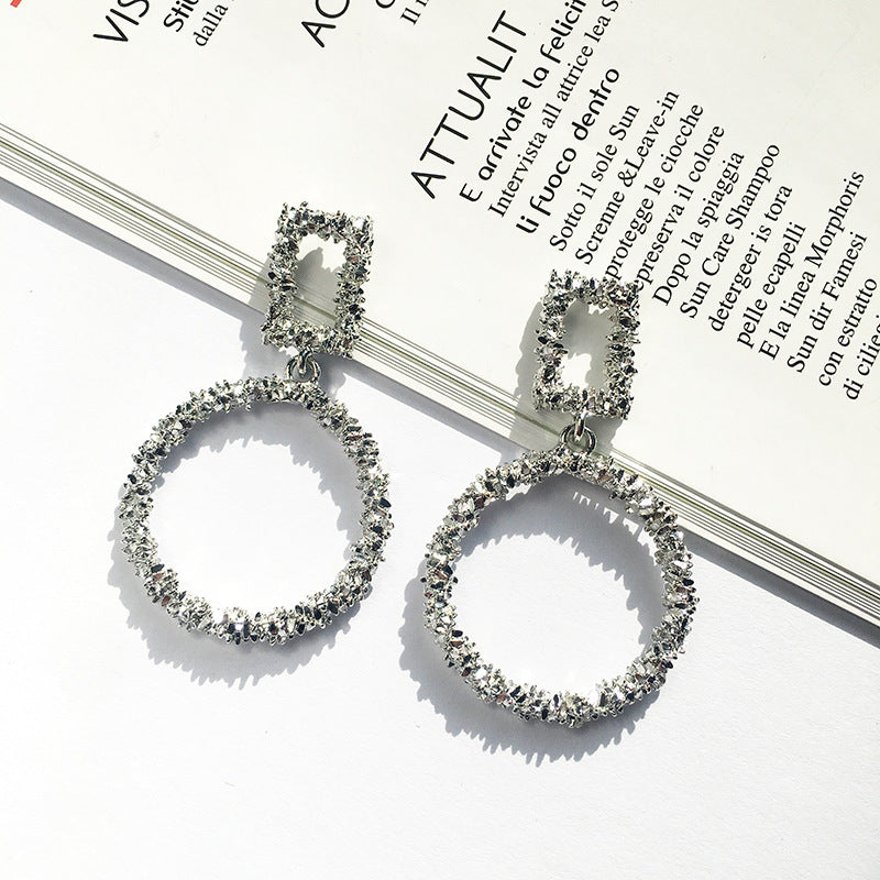 Alloy Geometric Earrings from Vienna Verve Collection