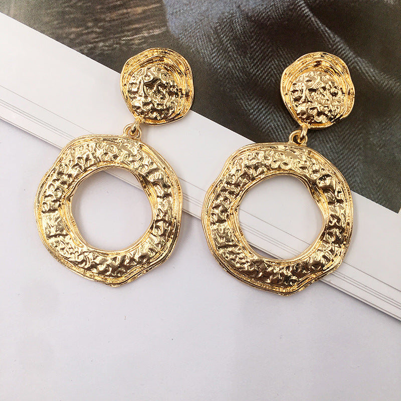 European Charm Alloy Earrings - Vienna Verve Edition