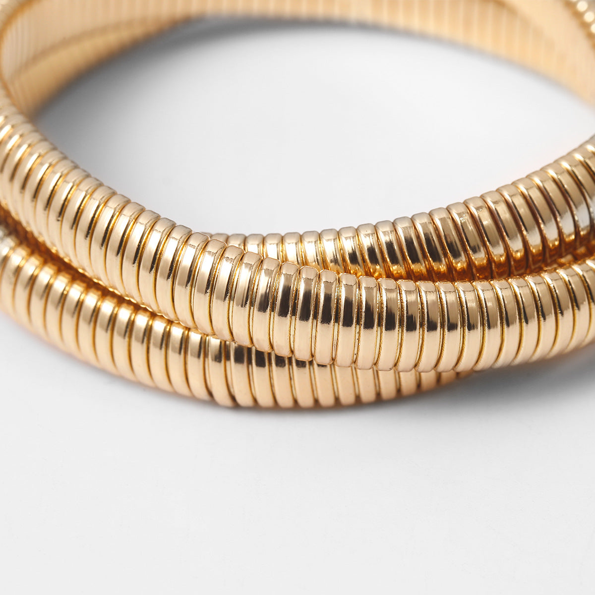 Spiral Metal Bracelet: Vienna Verve Collection