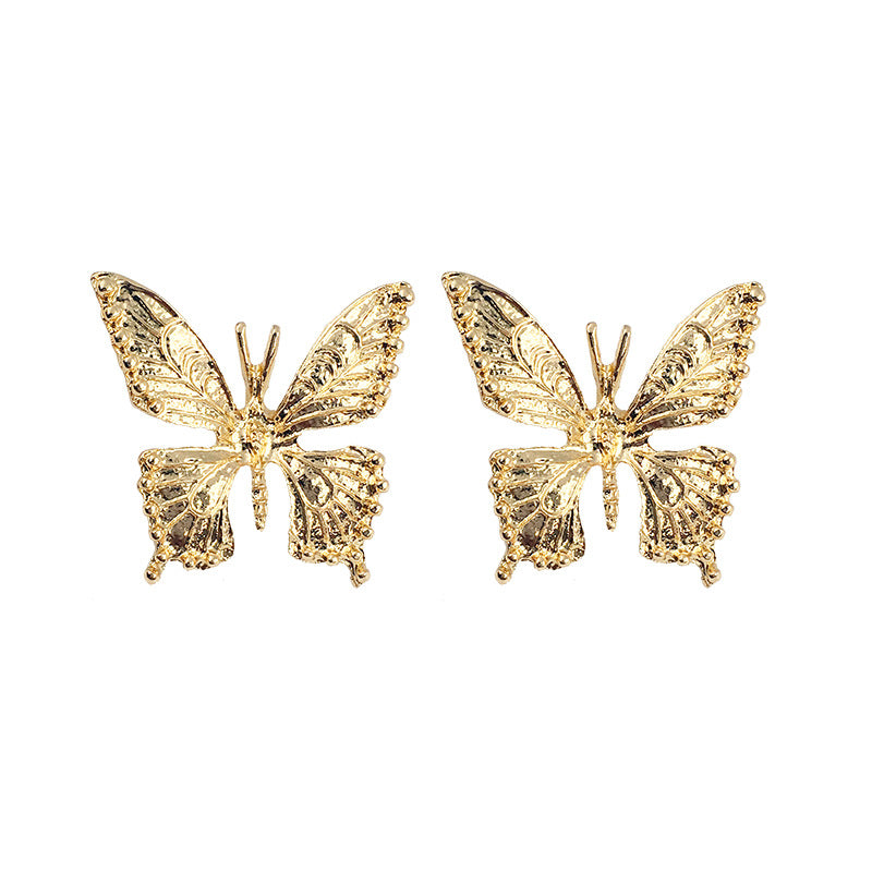 Fluttering Butterfly Statement Earrings - Vienna Verve Collection