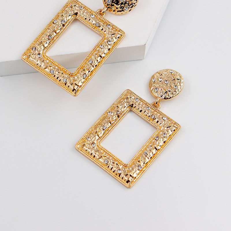 Starlight Pentagonal Earrings - Vienna Verve Collection