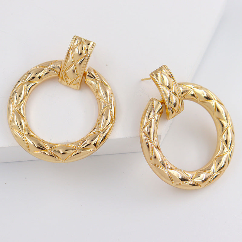 Alloy Personality Statement Earrings Set