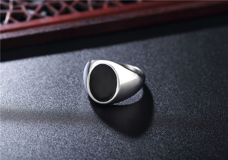 Wholesale Everyday Genie Titanium Steel Men's Ring