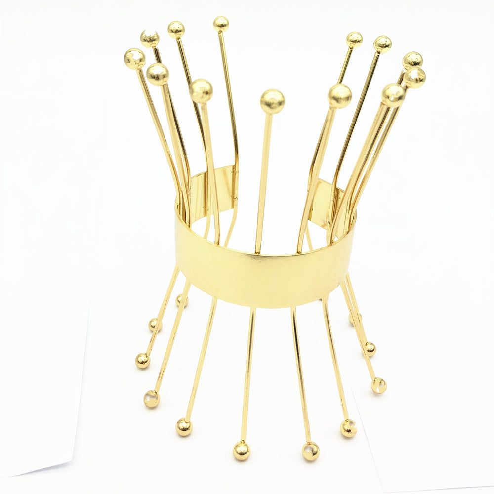 Nightclub Punk Crown Bracelet From Vienna Verve, Amazon Jewelry Alloy Bracelet