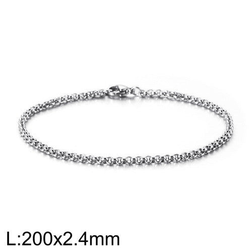 Punk Style Personalized Titanium Steel Bracelet for Men and Women - Wholesale Cross-Border Jewelry